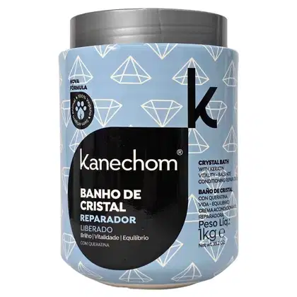 Imagem do produto Creme de Tratamento Capilar Reparador Banho de Cristal Vegano Kanechom 1kg