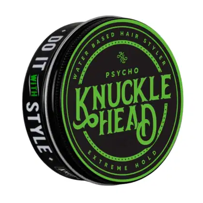 Imagem do produto Pomada Modeladora Knucklehead Psycho 50g Efeito Brilho com Alta Fixação