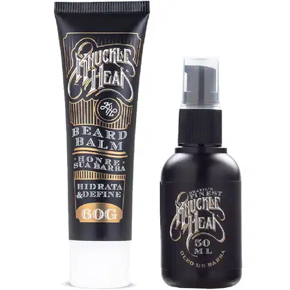 Imagem do produto Kit KNUCKLEHEAD - Balm Cremoso para Barba 60g + Óleo De Barba