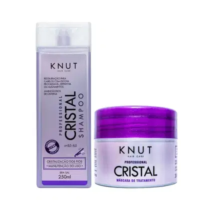 Imagem do produto Knut Kit Cristal Shampoo 250ml + Máscara 300g