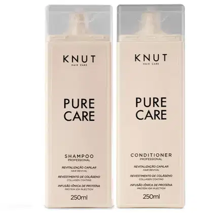 Imagem do produto Knut Pure Care Kit Shampoo + Condicionador 250ml