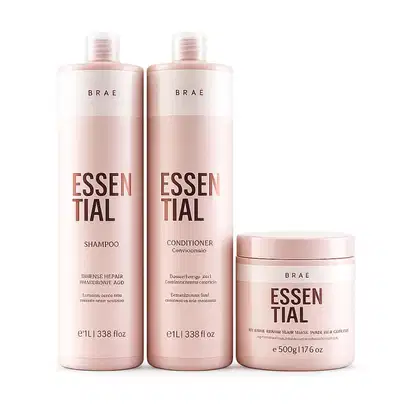 Imagem do produto KIT Essential Shampoo 1L + Condicionador 1L + Máscara 500g