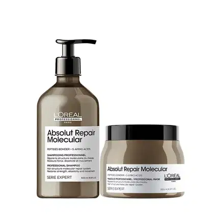 Imagem do produto Kit L'Oréal Professionnel Absolut Repair Molecular Tratamento Duo Care (2 Produtos)