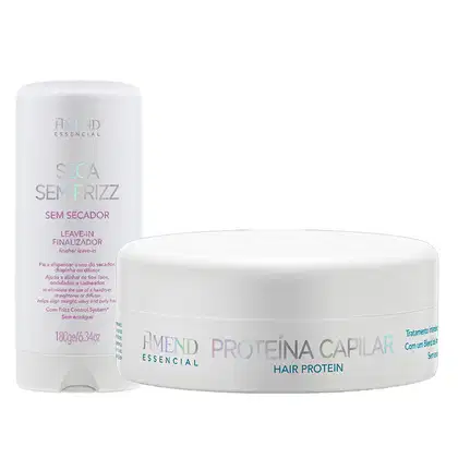 Imagem do produto Kit Amend Essencial Proteína Capilar 100g + Seca Sem Frizz
