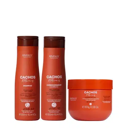 Imagem do produto Kit Arvensis Professional Cachos Naturais - Shampoo & Condicionador 300ml + Máscara 300g