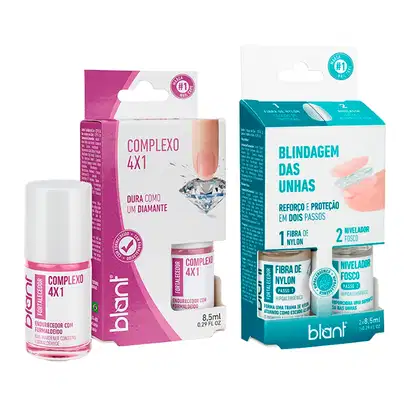 Imagem do produto Kit Blant Blindagem das Unhas + Base Complexo 4x1