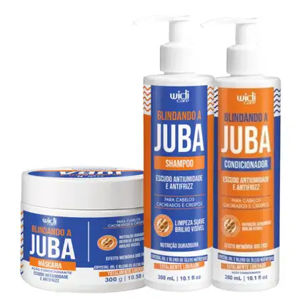 Imagem do produto Kit Widi Care Blindando A Juba - Shampoo + Máscara + Condicionador