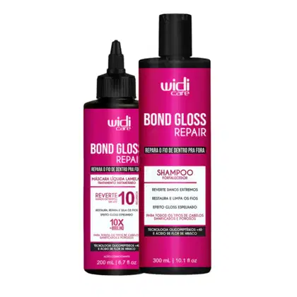 Imagem do produto Widi Care Bond Gloss Shampoo Máscara