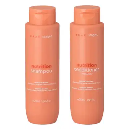 Imagem do produto Kit Braé Stages Nutrition Shampoo 250ml + Condicionador 250ml