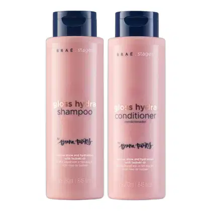Imagem do produto Kit Braé Stages by Bruna Tavares Gloss Hydra - Shampoo + Condicionador 250ml