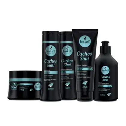 Imagem do produto Kit Haskell Cachos Sim! Total (5 Produtos) 300