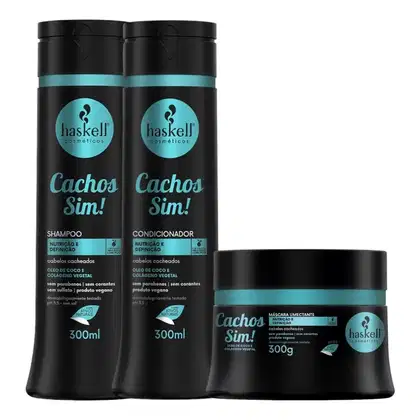 Imagem do produto Kit Haskell Cachos Sim!  Trio 300