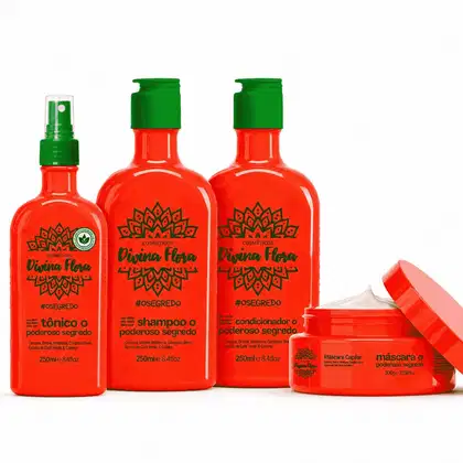 Imagem do produto Kit Capilar Divina Flora O Poderoso Segredo 4 Produtos