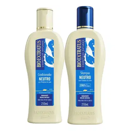 Imagem do produto Kit Neutro Shampoo e Condicionador 250 Bio Extratus
