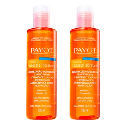 Imagem do produto Kit Payot Vitamina C 2 Sabonete Hidratante 220ml