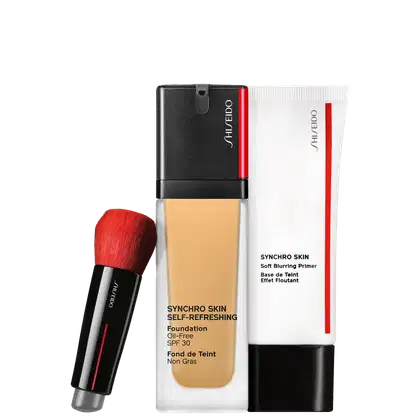 Imagem do produto Kit Shiseido Synchro Skin 250 Sand (3 Produtos)