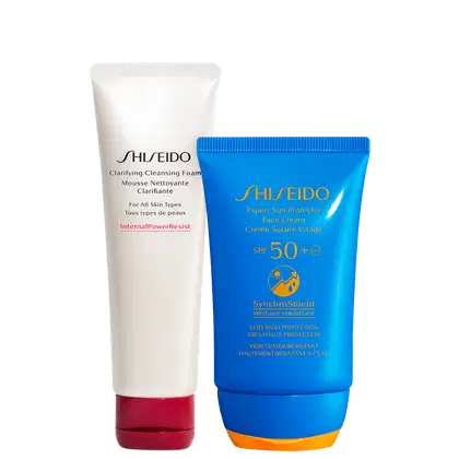 Imagem do produto Kit Shiseido Cleansing & Sun Protector (2 Produtos)