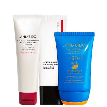 Imagem do produto Kit Shiseido Cleansing Protector Blurring (3 Produtos)