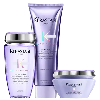Imagem do produto Kit Kérastase Blond Absolu Bain-Lumiére Trio (3 Produtos)