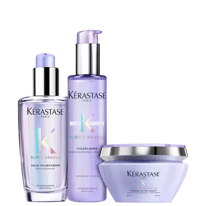 Imagem do produto Kit Kérastase Blond Absolu Ultra-Violet Trio (3 Produtos)