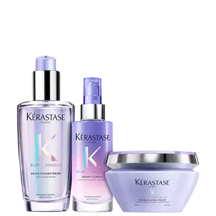 Imagem do produto Kit Kérastase Blond Absolu Ultra-Violete Cicanuit Trio (3 Produtos)