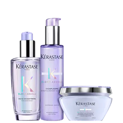 Imagem do produto Kit Kérastase Blond Absolu Cicaextreme Cicaplasme Trio (3 Produtos)