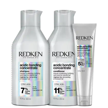 Imagem do produto Kit Redken Acidic Bonding Concentrate Trio Padrão (3 Produtos)