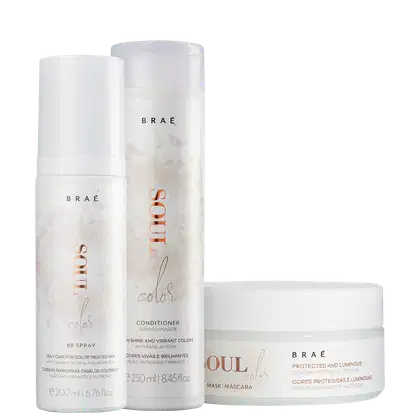 Imagem do produto Kit BRAÉ Soul Color Super Treatment (3 Produtos)