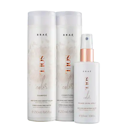 Imagem do produto Kit BRAÉ Soul Color Treatment Trio (3 produtos)