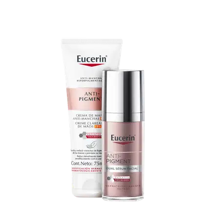 Imagem do produto Kit Eucerin Anti-Pigment Face & Hands (2 Produtos)