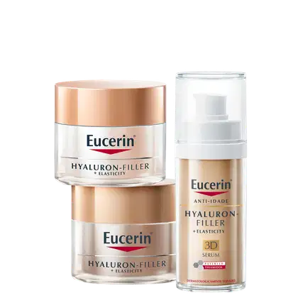 Imagem do produto Kit Eucerin Hyaluron-Filler + Elasticity Trio (3 Produtos)