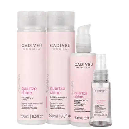 Imagem do produto Kit Cadiveu Essentials Quartzo Shine Brilho Máximo (4 Produtos)
