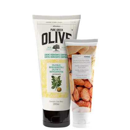 Imagem do produto Kit Korres Hidratação para Mãos e Pele Duo #1 (2 Produtos)