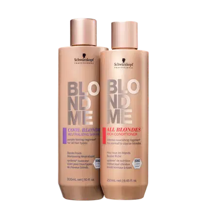 Imagem do produto Kit Schwarzkopf Professional BlondMe Cool + All Blondes (2 Produtos)