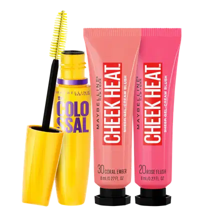 Imagem do produto Kit Maybelline Rosto Corado (3 Produtos)
