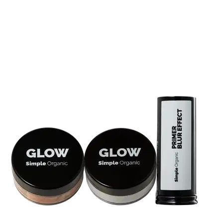 Imagem do produto Kit Simple Organic Shine & Primer (3 Produtos)