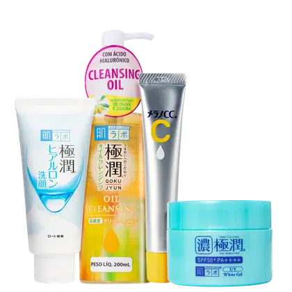 Imagem do produto Kit Hada Labo Gokujyun Melano CC (4 Produtos)