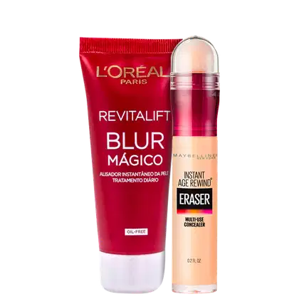Imagem do produto Kit Beleza na Web Revitalift Blur Mágico + Instant Age Rewind Eraser 2 (2 Produtos)