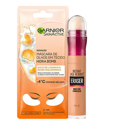 Imagem do produto Kit Beleza na Web Instant Age Rewind Eraser + SkinActive Hidra Bomb (2 Produtos)