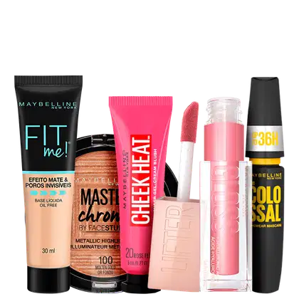 Imagem do produto Kit Maybelline Make Impecável 2 (5 Produtos)