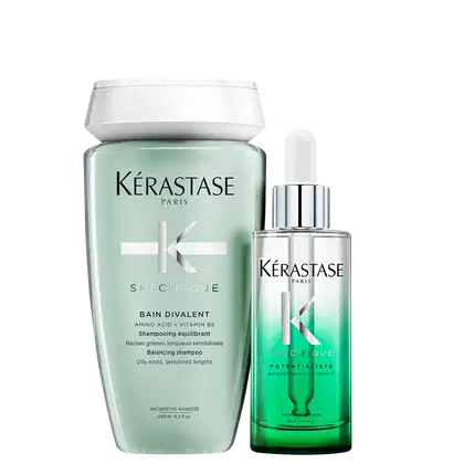 Imagem do produto Kit Kérastase Spécifique Potentialiste & Divalent (2 produtos)