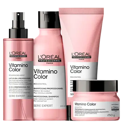 Imagem do produto Kit L'Oréal Professionnel Serie Expert Vitamino Color Completo (4 Produtos)