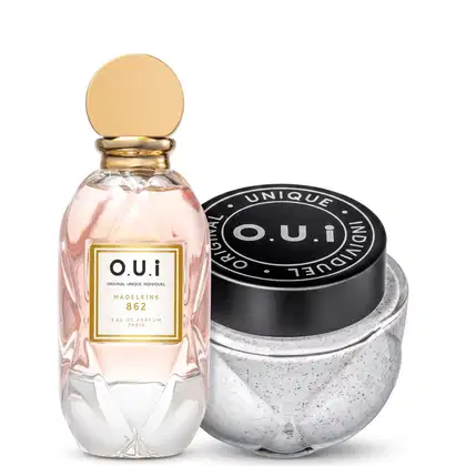 Imagem do produto Kit O.U.i Madeleine 862 Feminino - Eau de Parfum 75ml + Esfoliante Corporal 200g