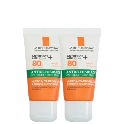 Imagem do produto Kit La Roche-Posay Anthelios Airlicium FPS 80 - Protetor Solar Facial 2x40g