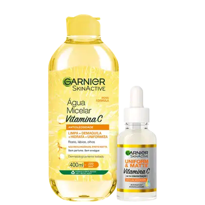 Imagem do produto Kit Garnier SkinActive Uniform & Matte (2 Produtos)