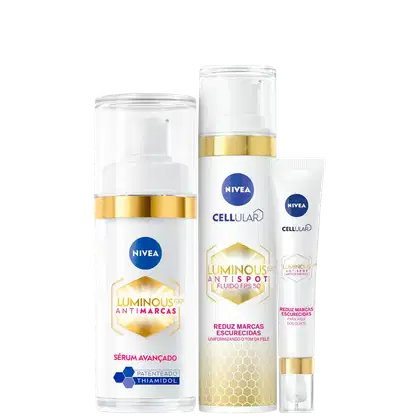 Imagem do produto Kit NIVEA Cellular Luminous 630 Antispot (3 Produtos)