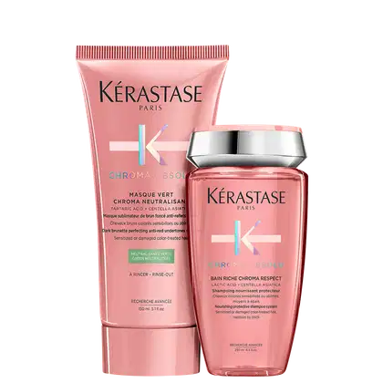Imagem do produto Kit Kérastase Chroma Absolu Bain Riche Neutralisant (2 Produtos)