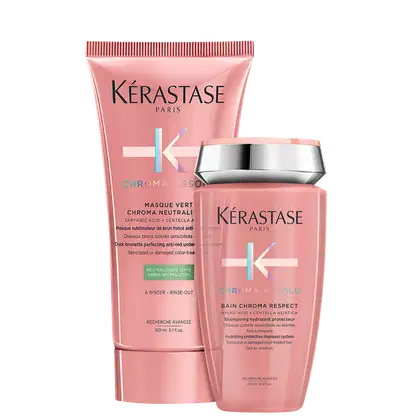 Imagem do produto Kérastase Chroma Absolu Bain Respect Neutralisant (2 produtos)