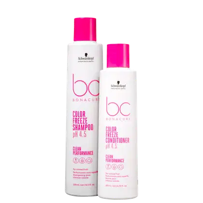 Imagem do produto Kit Schwarzkopf Professional BC Bonacure Clean Performance Color Freeze Dupla (2 Produtos)