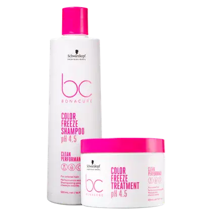 Imagem do produto Kit Schwarzkopf Professional BC Bonacure Clean Performance Color Freeze Profissional (2 Produtos)